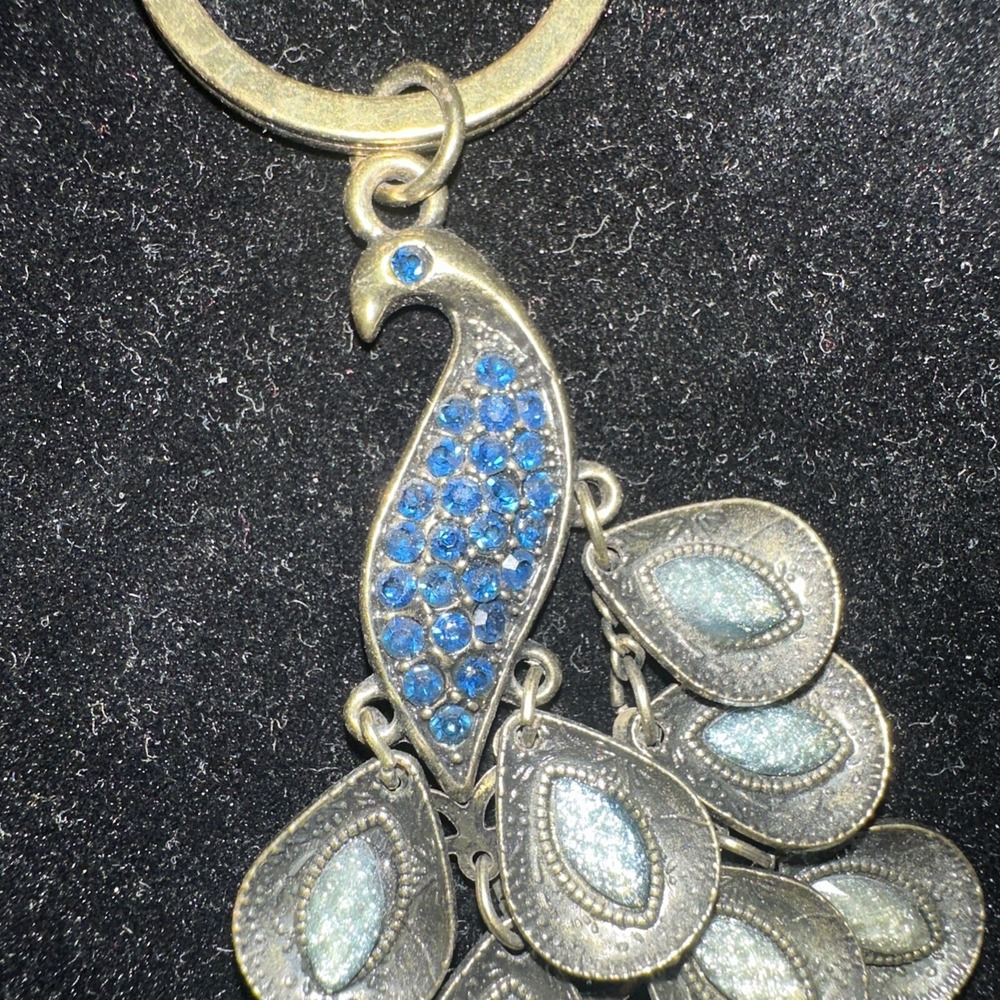 Peacock Key Chain - Picture 2 of 5